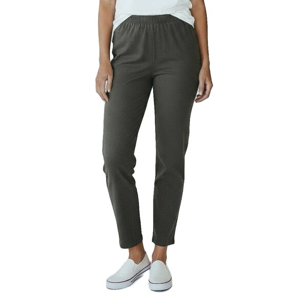 Modern Soul Pants Ponte Knit Pull On Stretch Relaxed Fit Minimalist Women’s XLP - Picture 1 of 10